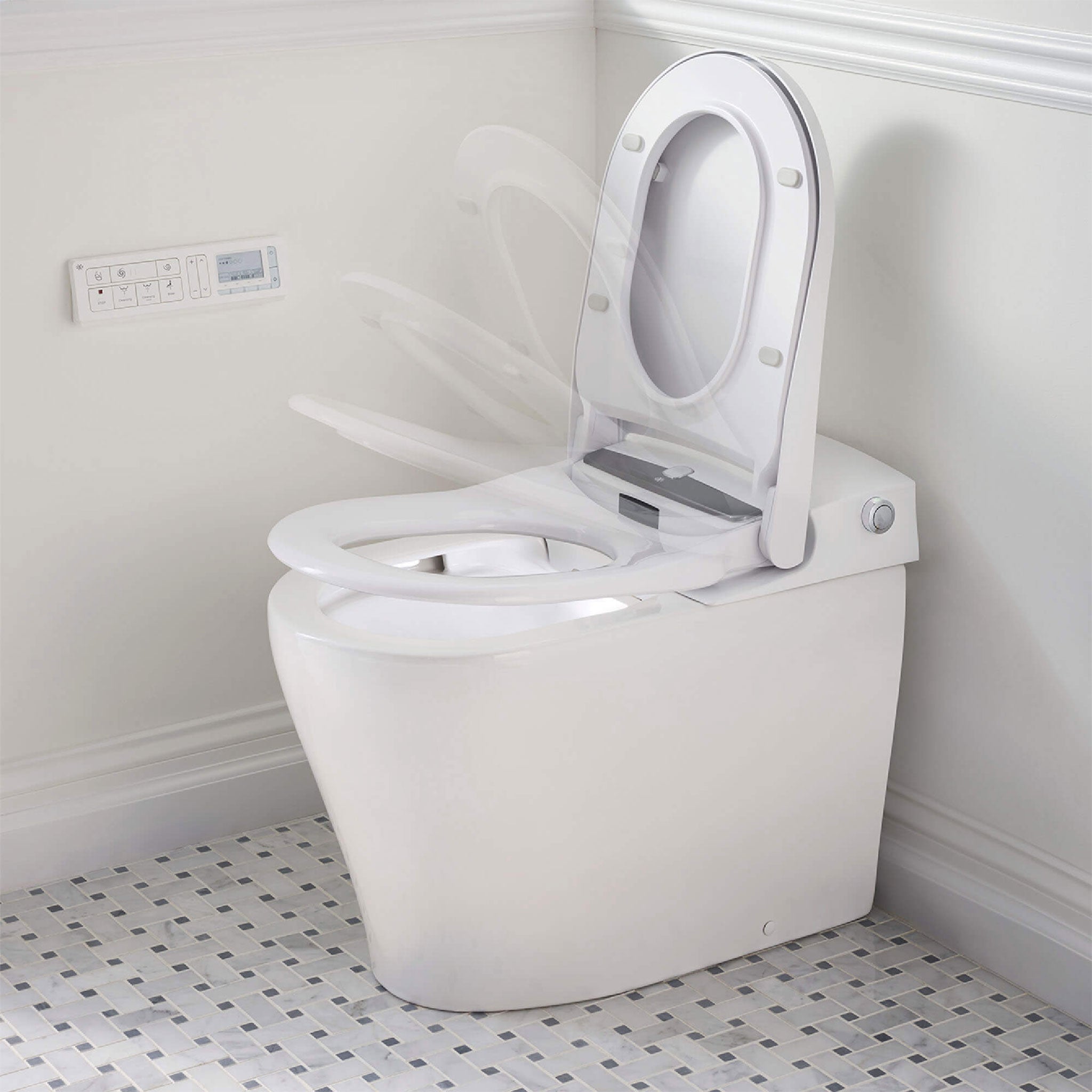 DXV AT200 LS Spalet Integrated Electronic Bidet Toilet – Canaroma