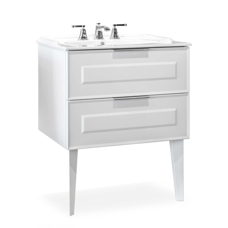 Berloni Bagno Bathroom Vanity Suite Vintage White