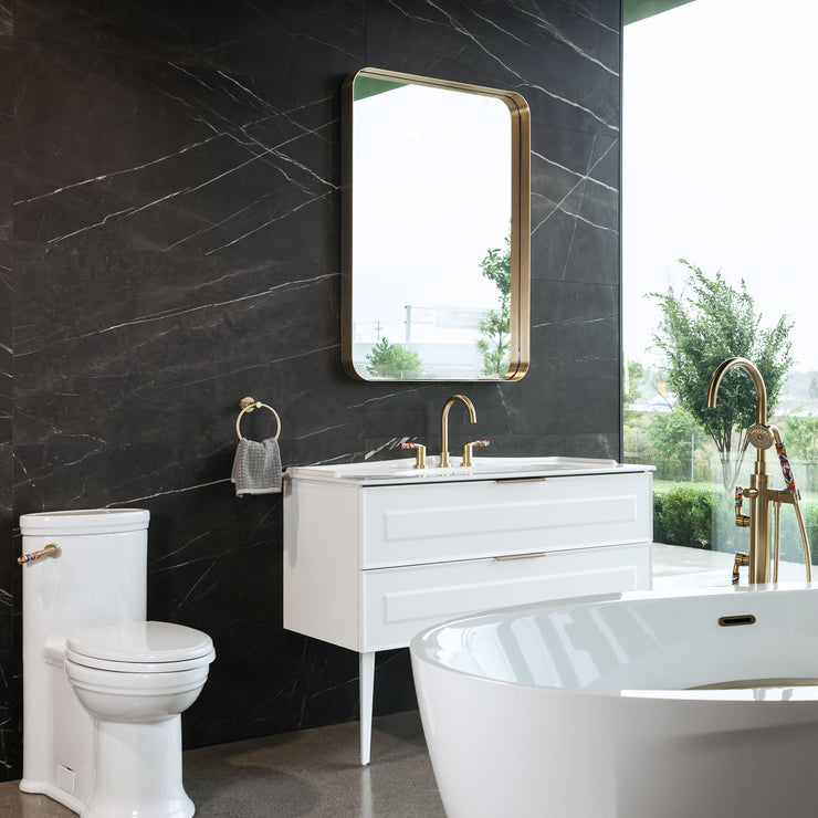 Berloni Bagno Bathroom Vanity Suite Vintage White