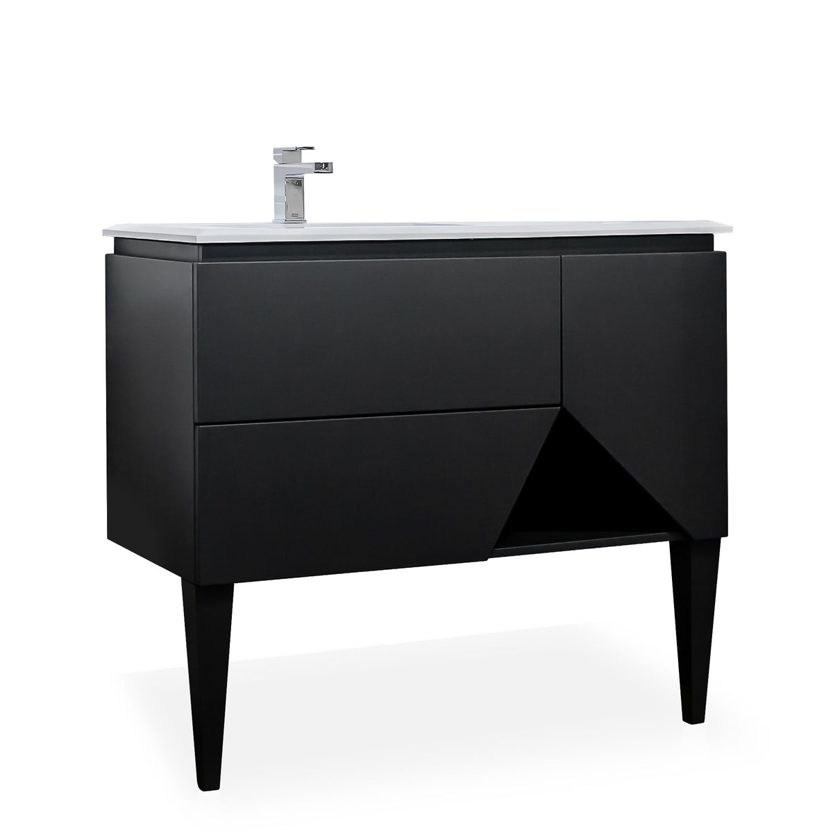 Baden Haus Bath Vanity 1973 Single Sink Canaroma Bath & Tile