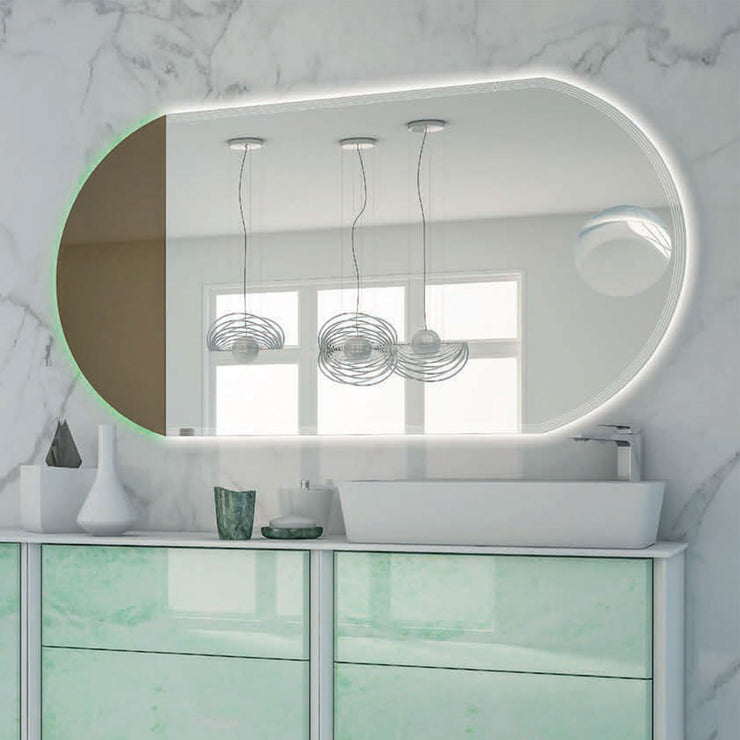 Baden Haus Bathroom Mirror with Magnifying Mirror