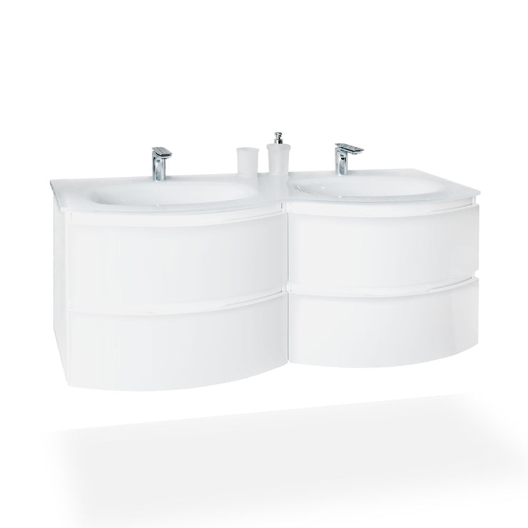 Baden Haus Bath Vanity Vague Double Sink