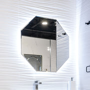 Baden Haus Bathroom LED Mirror, Octagon