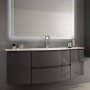 Baden Haus Bath Vanity Vague Single Sink Grey