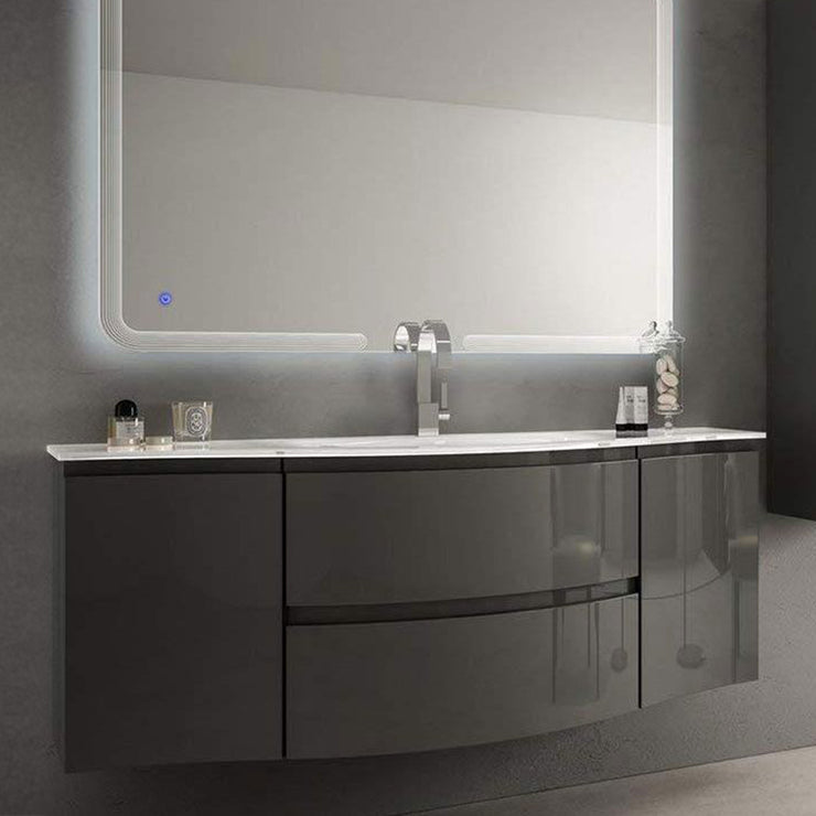 Baden Haus Bath Vanity Vague Single Sink Grey