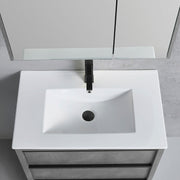 Bagno Italia Bathroom Vanity Cambridge 36" Cement Grey