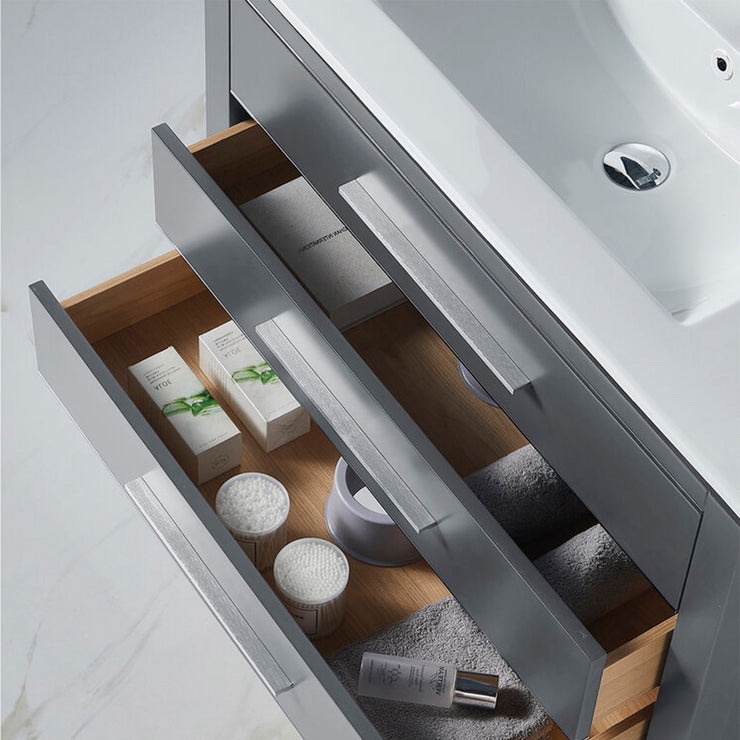 Bagno Italia Bathroom Vanity London 24" Grey