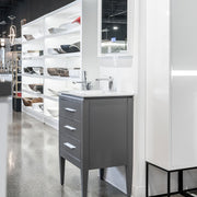 Bagno Italia Bathroom Vanity London 24" Grey