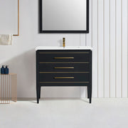 Bagno Italia Bathroom Vanity London 30" Black