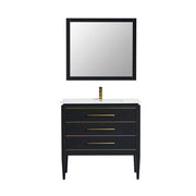 Bagno Italia Bathroom Vanity London 30" Black