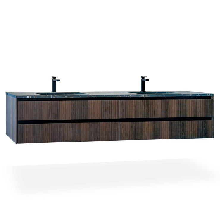 GB Group Bath Vanity Linea Tricot Double Sink