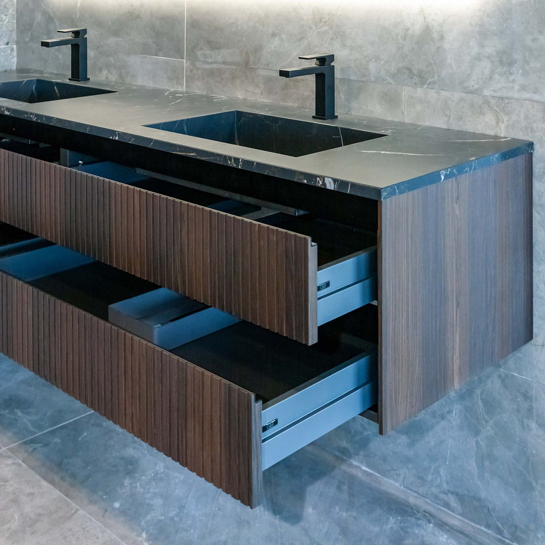 Bath Vanity Linea Tricot Double Sink