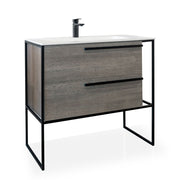 GB Group Bath Vanity Linea Underground Single Sink