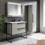 GB Group Bath Vanity Linea Underground Single Sink