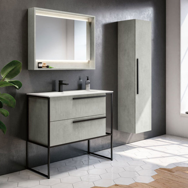 GB Group Bath Vanity Linea Underground Single Sink