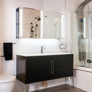 MCJ Bathroom LED Mirror with Medicine Cabinet