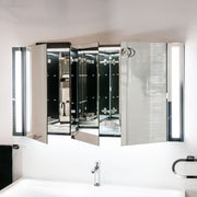 MCJ Bathroom LED Mirror with Medicine Cabinet