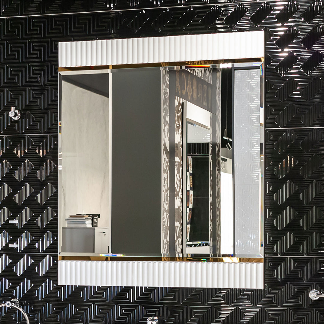 Bathroom Mirror, Academy 34" White