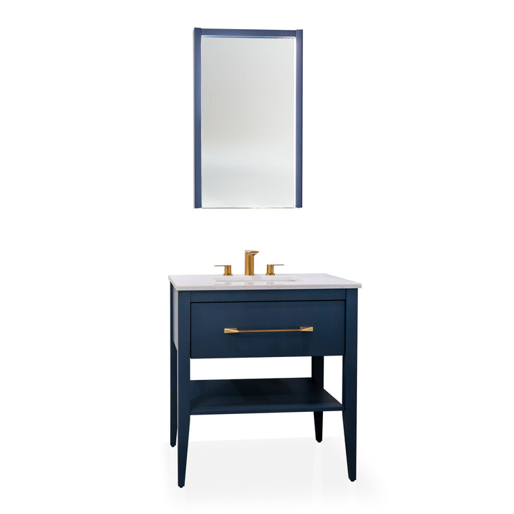 Vanico Bath Vanity Console - Tuxedo