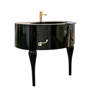 Branchetti Liberty Black Bath Vanity