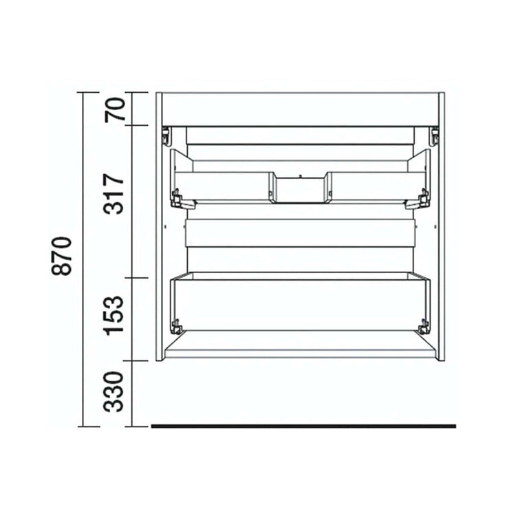 PierDeco Salgar 28" Bath Vanity