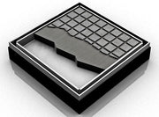 Infinity Drain Square Tile Drain